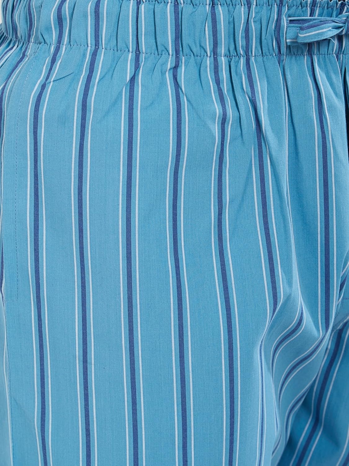 xyxx men's compact cotton checkered pyjama-lime & blue checks