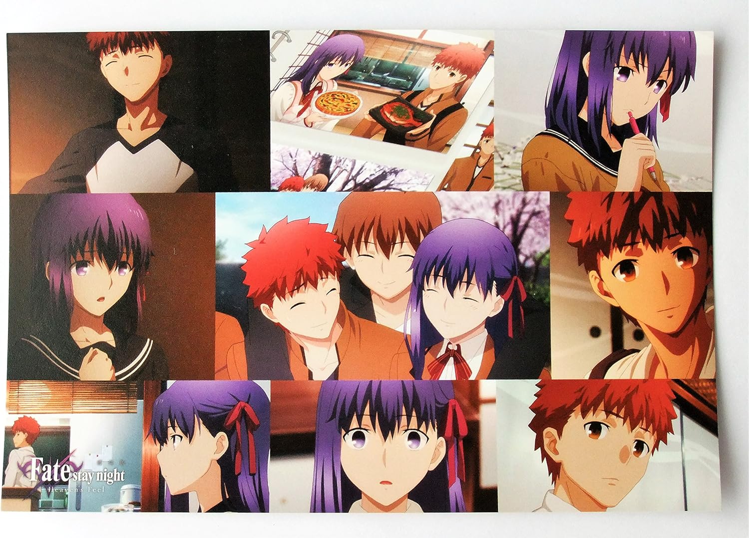 Amazon 劇場版 Fate Stay Night Heaven S Feel Ufotable Cafe 復刻版 ポストカード 衛宮士郎 間桐桜 藤村大河 単品 アニメ 萌えグッズ 通販