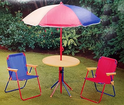 4 Piece Children S Patio Set Amazon Co Uk Kitchen Home