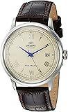 Orient Men's '2nd Gen. Bambino Ver. 2' Japanese Automatic Stainless Steel and Leather Dress Watch