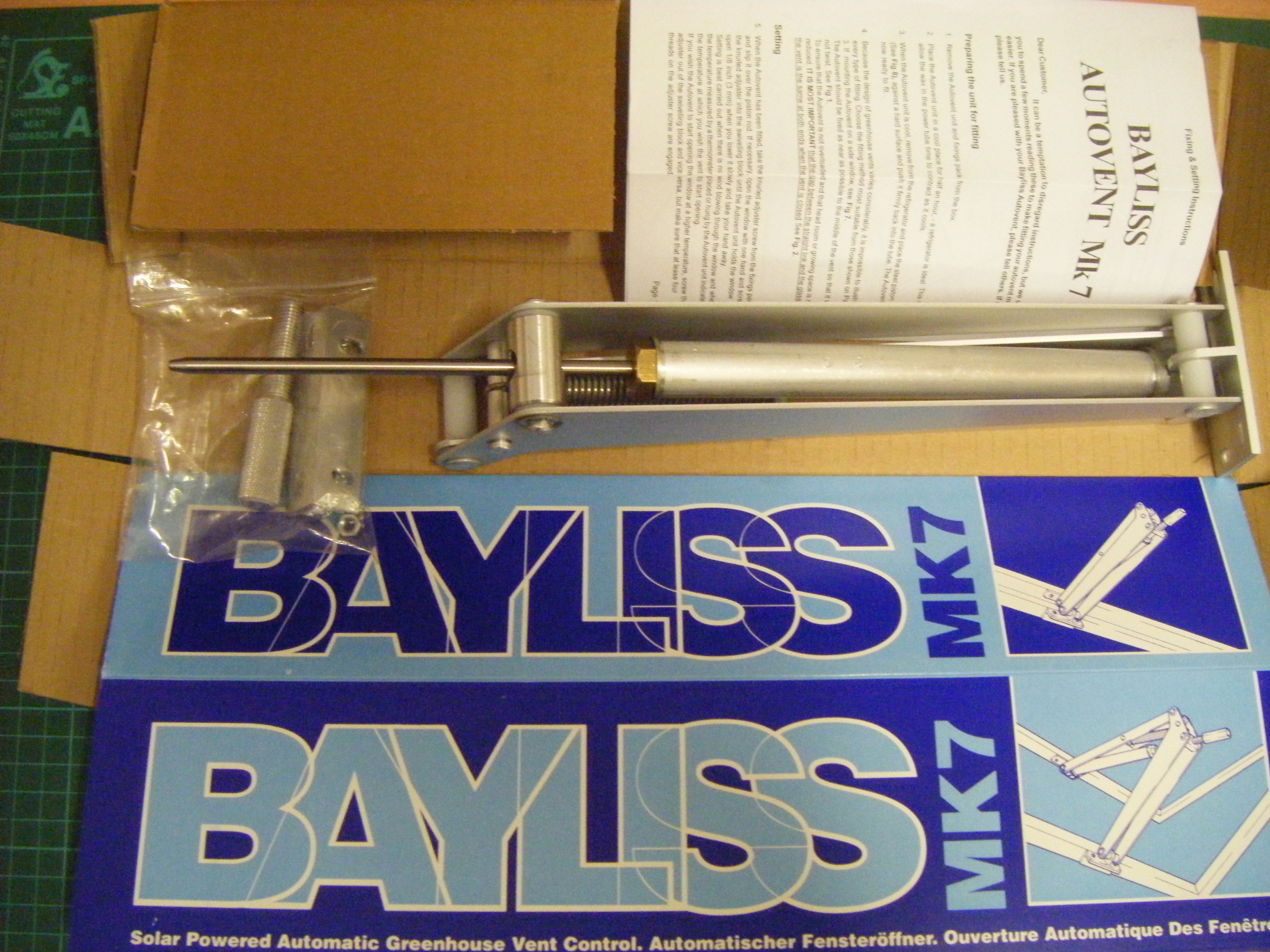 Bayliss MK7 Automatic Vent Opener