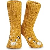 Disney Fluffy Socks for Women and Teenagers Soft Warm Slipper Socks Non Slip One Size Lounge Wear Gifts for Women