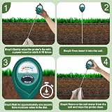 XLUX Long Probe Deep Soil Moisture Meter 2 Pack for Indoor Outdoor Plants view 4