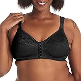 Playtex Women's Wireless Bra, 18 Hour Plus-Size Bras Available, Front Close, Extra Back Support, E525, Single or 2-Pack