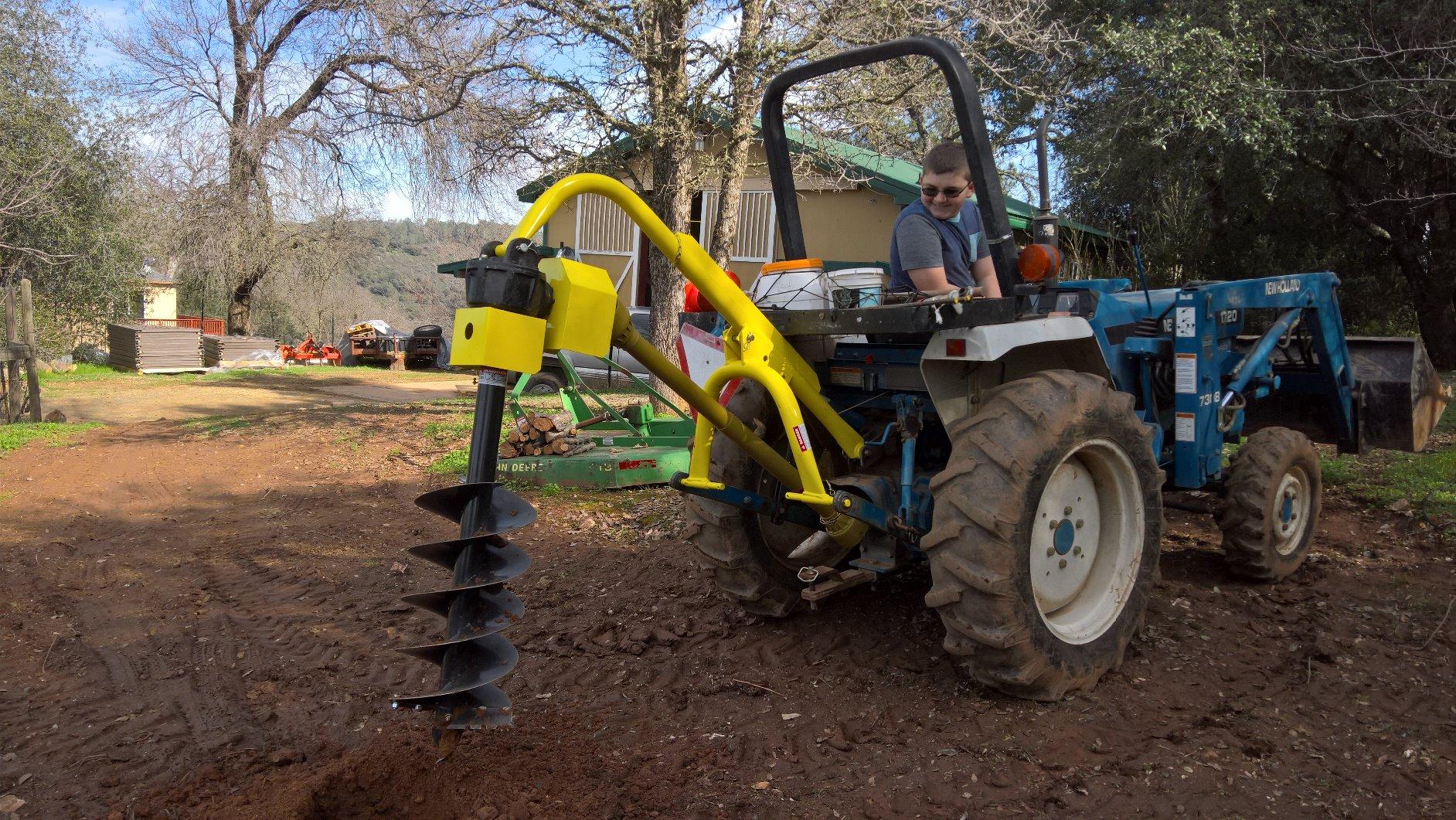 $48/mo - Finance Titan Attachments 30 HP 3 Point Post Hole Digger with ...