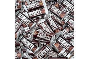 SUNNY ISLAND HERSHEY’S Milk Chocolate Snack Size Candy Bars 0.45-Ounce, 3-Pound Bag (About 100 Pieces)