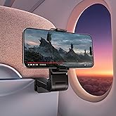 JSAUX Airplane Travel Essentials, Air-Plane Phone Holder, 360 Degree Rotation Plane PhoneHolder, Universal in Flight Phone Mo