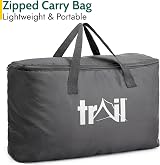Trail Soft Fleece Tent Carpet 240x220cm with Foam Core & PE Base view 5