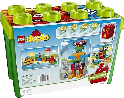 Amazon レゴ Lego デュプロ みどりのコンテナスーパーデラックス ブロック おもちゃ
