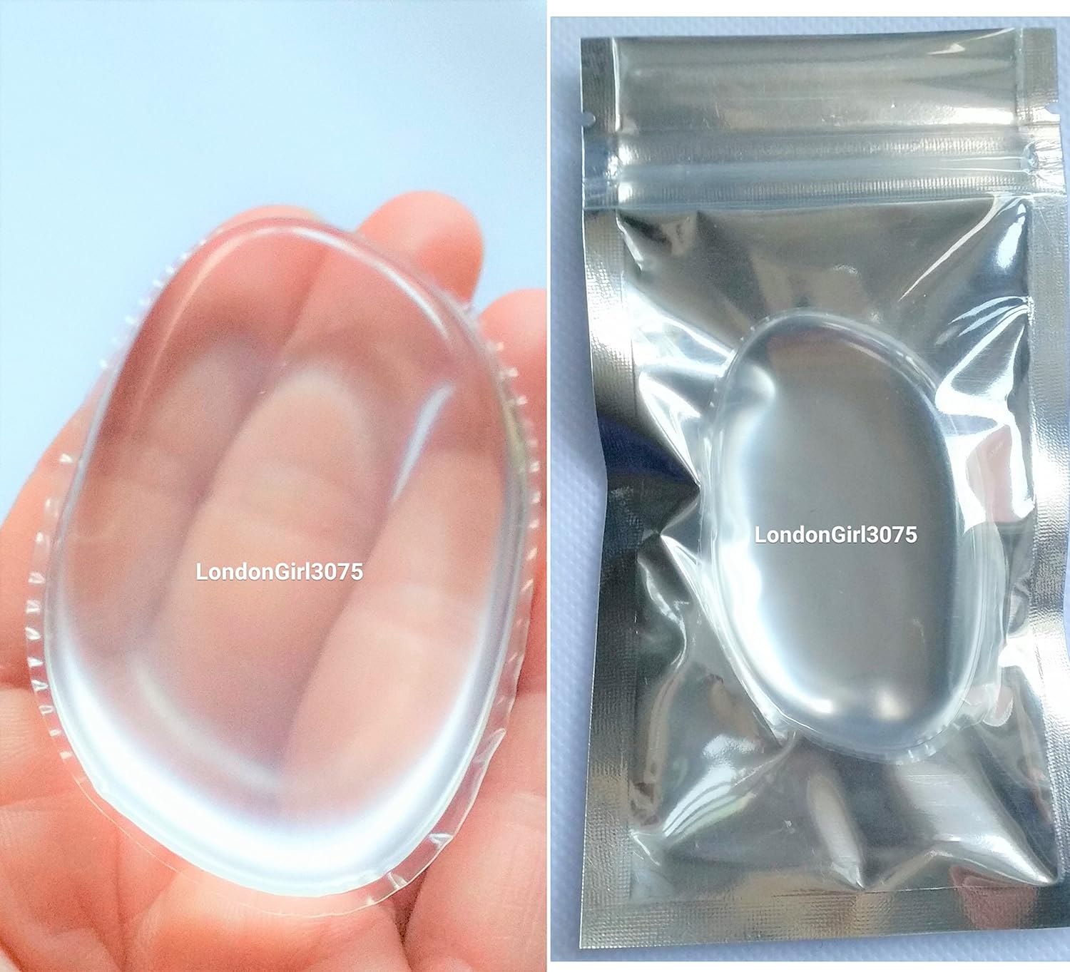 Silicone Sponge Silicone MakeUp Sponge 100 Food Grade Clear Silicone