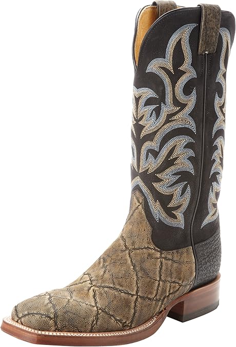 Amazon Com Justin Boots Men S Aqha Collection Elephant Boot