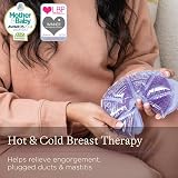 Lansinoh Hot & Cold Breast Therapy Gel Pads 2 Pack with Soft Covers view 2