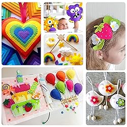 ZAIONE Soft Felt Fabric Sheets Bundle Rainbow