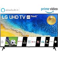 LG 139 cm (55 inches) 4K UHD Smart LED TV 55UM7290PTD (Ceramic BK + Dark Steel Silver) (2019 Model)
