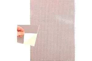 Winecraft Full Sheet Adhesive Match Striker Sticker Paper (8.5"x11") | Replacement Stryker Stricker for Safety Matches | Peel & Stick Flint Lighter Dot Pad Custom Shape & Size (Honeycomb)