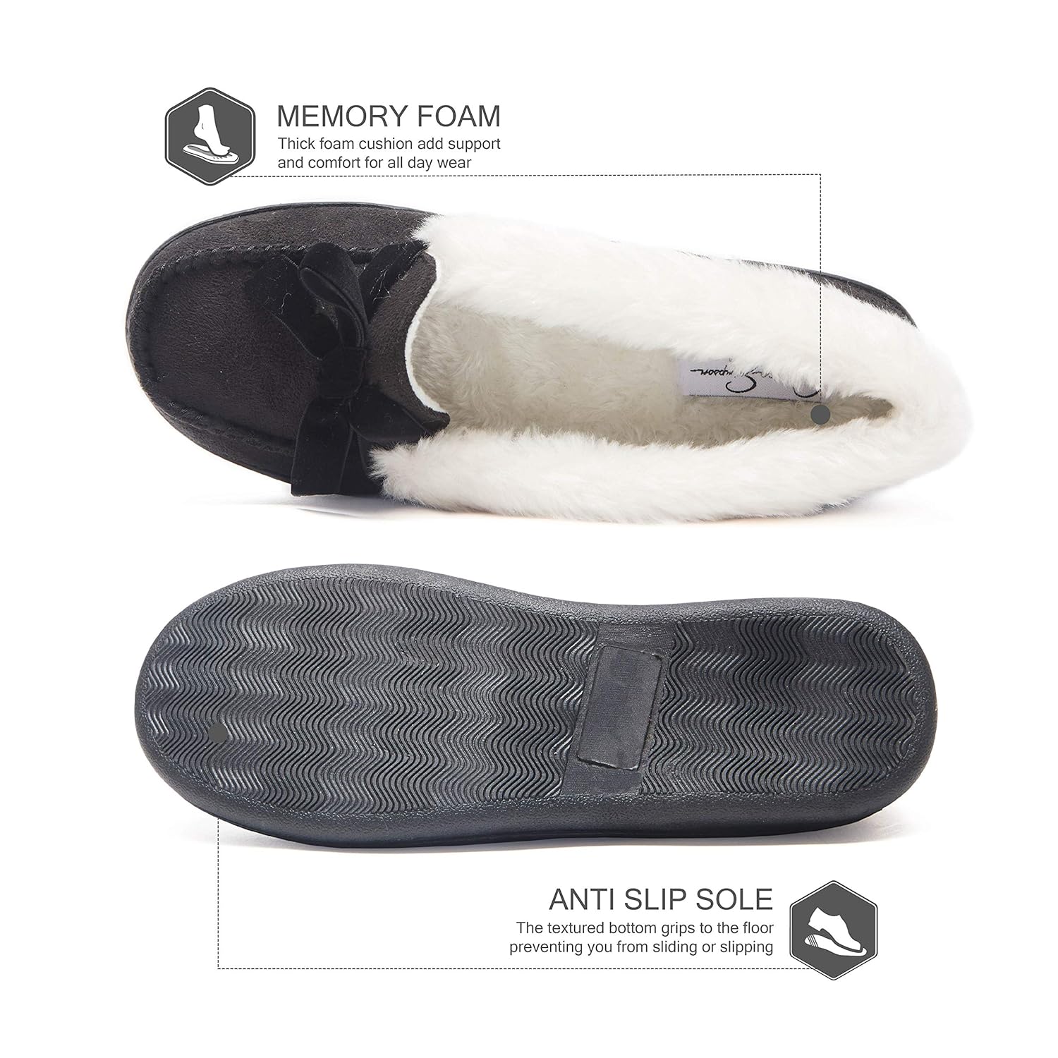 jessica simpson moccasin slippers