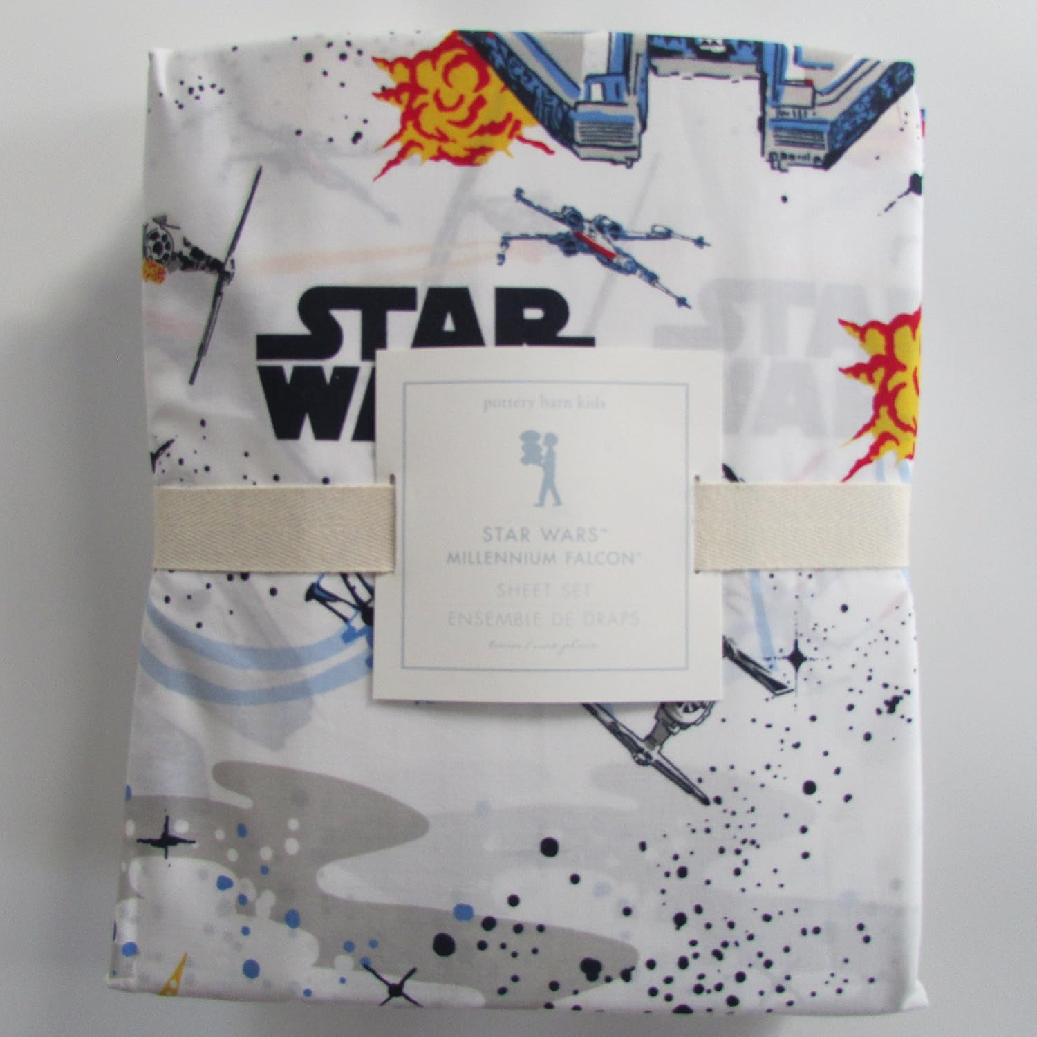 Amazon Com Pottery Barn Kids Star Wars Millenium Falcon Sheet