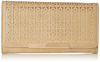 Lino Perros Womens Clutch (Beige)