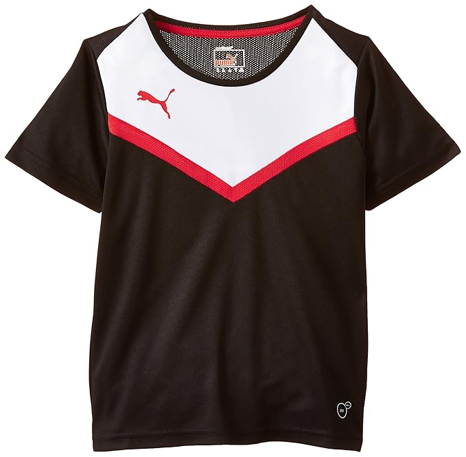 maglia puma bambino nere