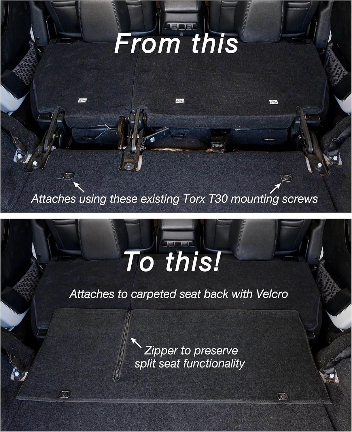 Endura Jeep Wrangler JK/U Cargo Gap Mat