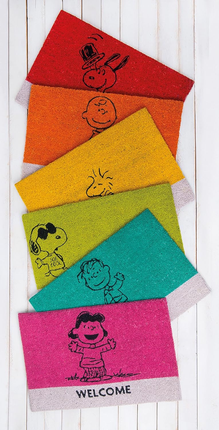 Brunch Time Peanuts Doormat Red, 40 x 60 cm (Rectangular) - Image 3
