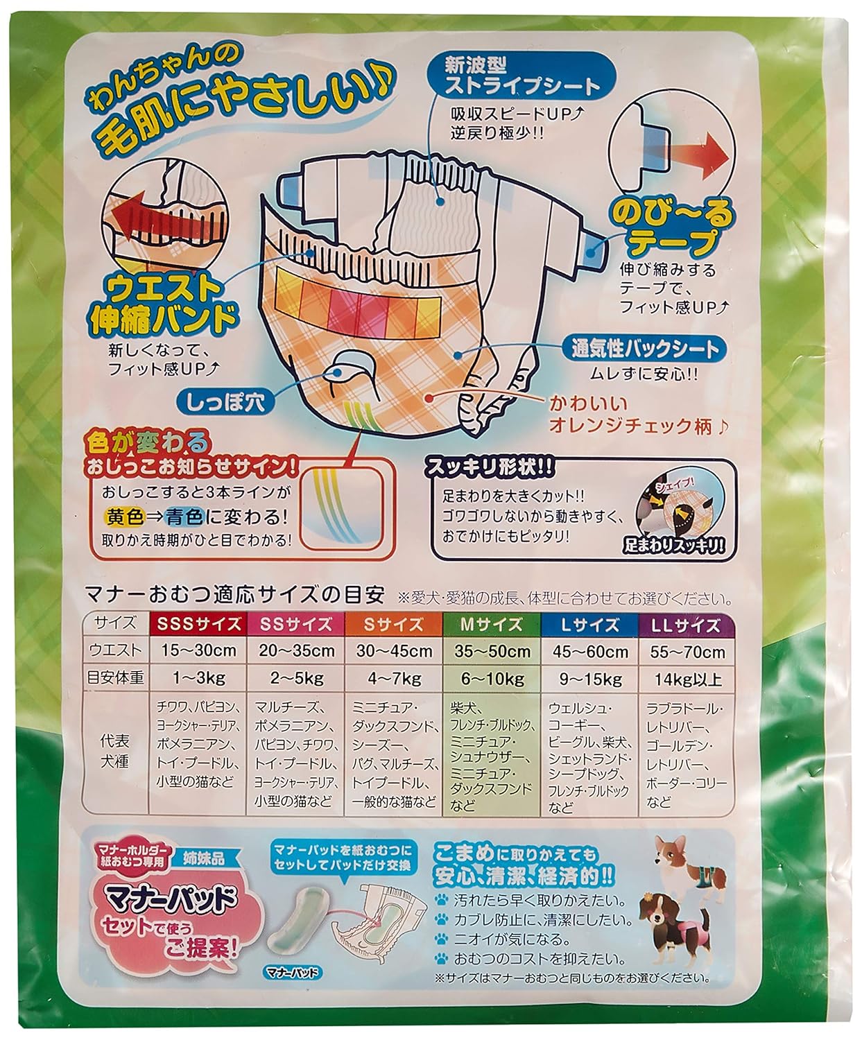 Amazon P One マナーおむつのび るテープ付き M 22p Pone