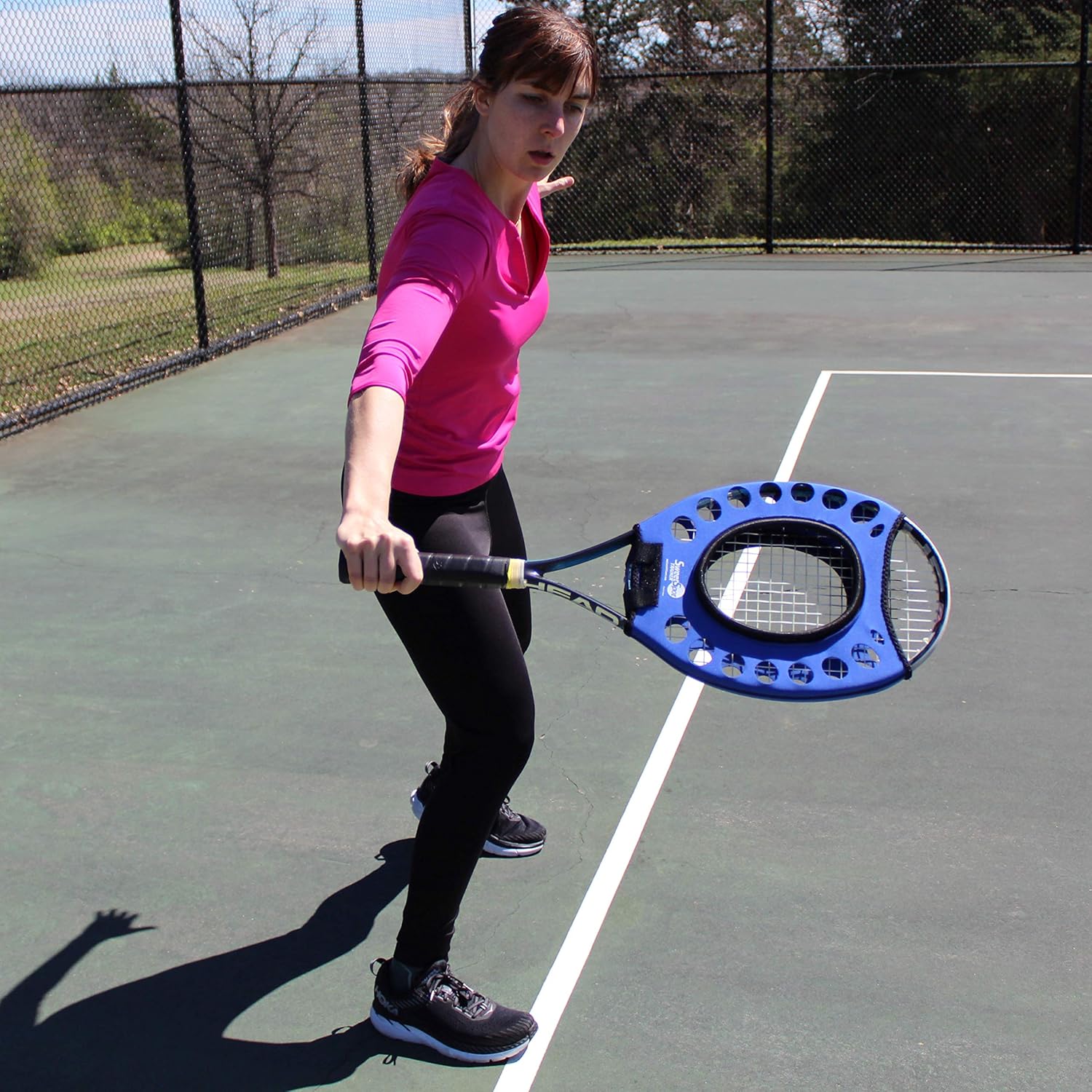 Oncourt Offcourt Sweet Spot Trainer - Learn to Hit The Center of Your Racquet/Tennis Training Aid : Sports & Outdoors