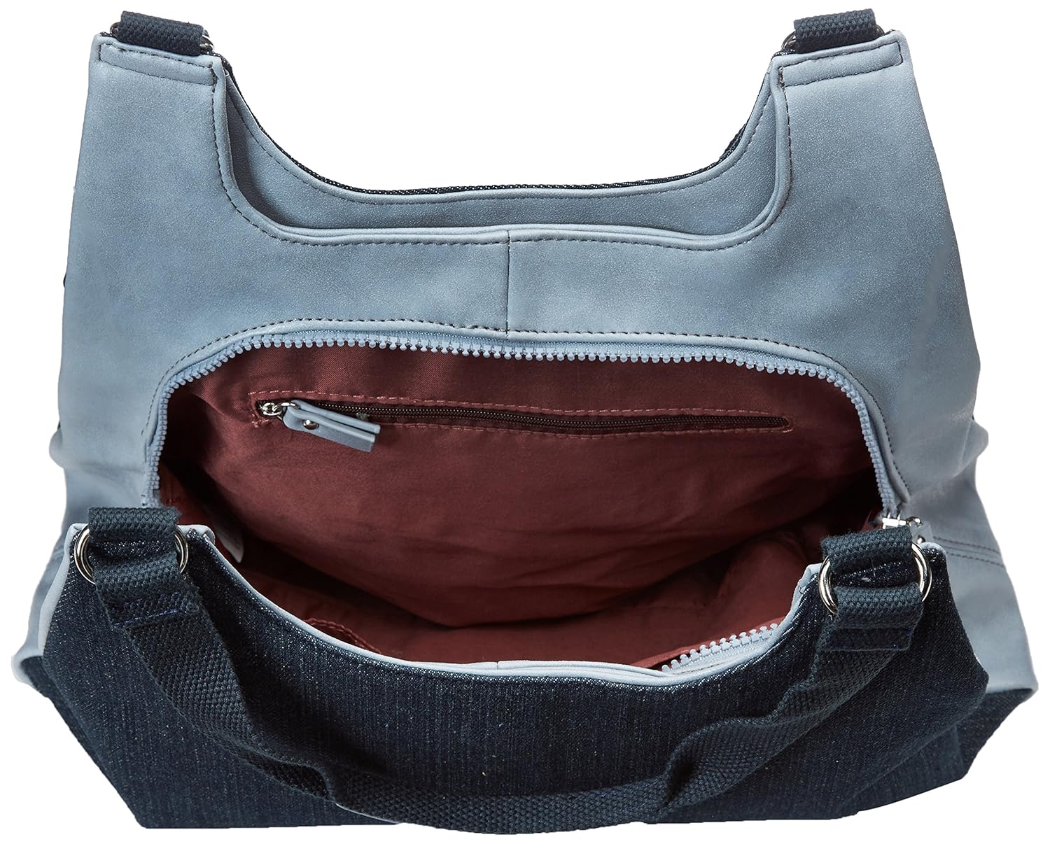 caprese women's satchel (light blue)