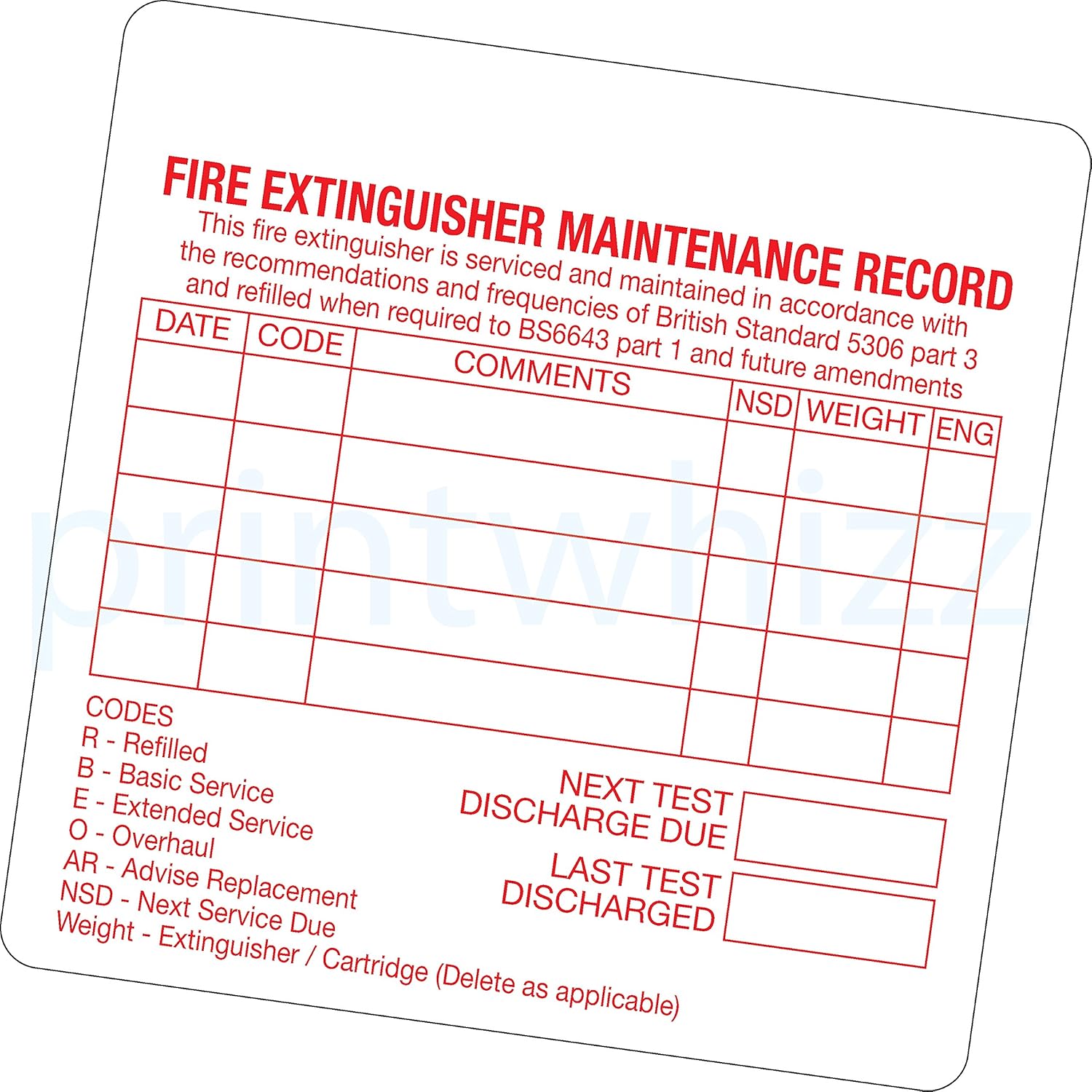 Fire Extinguisher Tag Service at Gary Wilkinson blog