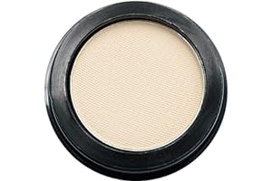 Pure Ziva Naked French Vanilla Off White Nude Neutral Matte Pressed Powder Single Vegan Eyeshadow; Talc, Paraben & Cruelty Free