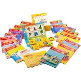 BambinoLUK Complete Set - 15 Workbooks, Screen-Free Early Learning System | Self-Checking Phonics, Math &amp; Reading Exercises, Screen-Free Play, Preschool &amp; Kindergarten, Homeschool &amp; Classroom Use