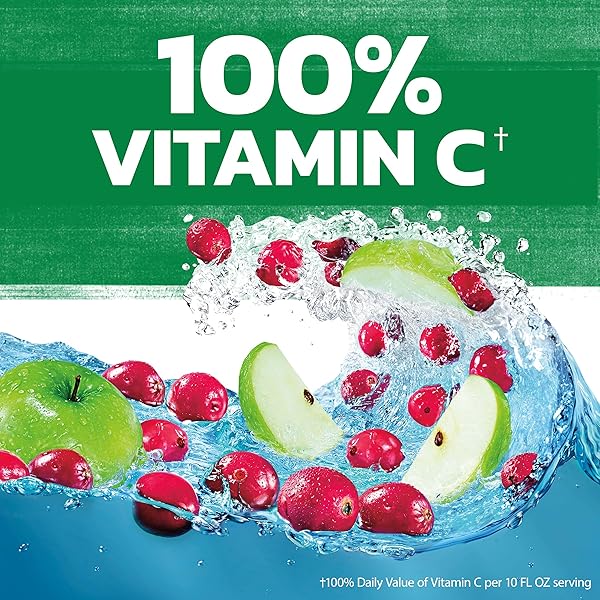 OCEAN SPRAY CRAN-APPLE JUICE DRINK, 10 OUNCE BOTTLE (PACK OF 6)