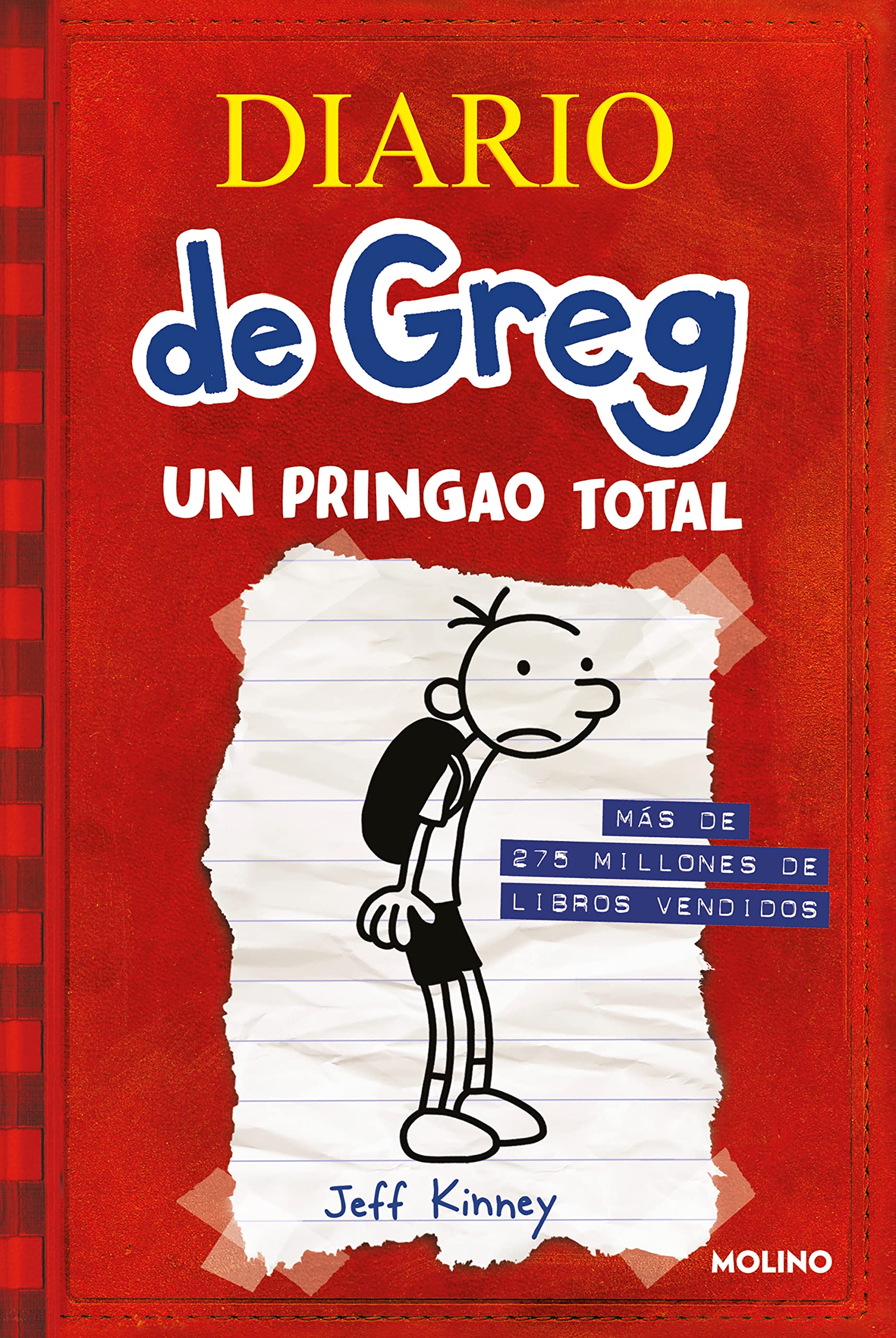Portada de Diario de Greg 1: un pringao total (Universo Diario de Greg)