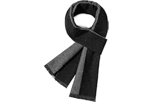 EONPOW Warm Winter Scarf Men, Mens Autumn Plaid Scarves