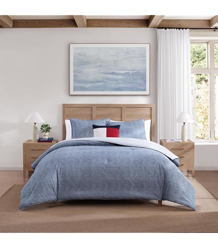 Amazon.com: Tommy Hilfiger - Queen Comforter Set with Bonus Sheet