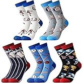 Jeasona Boys Socks Kids Crew Socks Funny Animal Christmas Gifts for Teen Boys