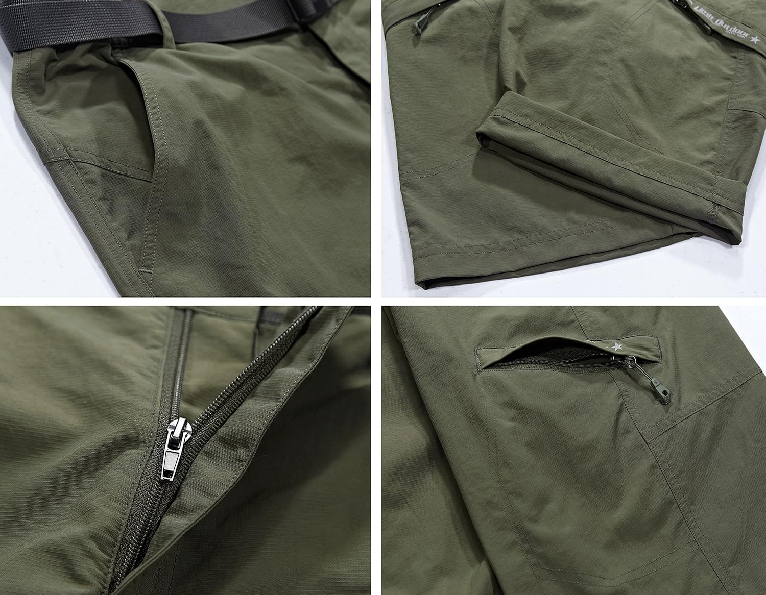 Vcansion Men's Outdoor Lightweight Hiking Shorts Quick Dry Shorts Sports Casual Shorts : Clothing