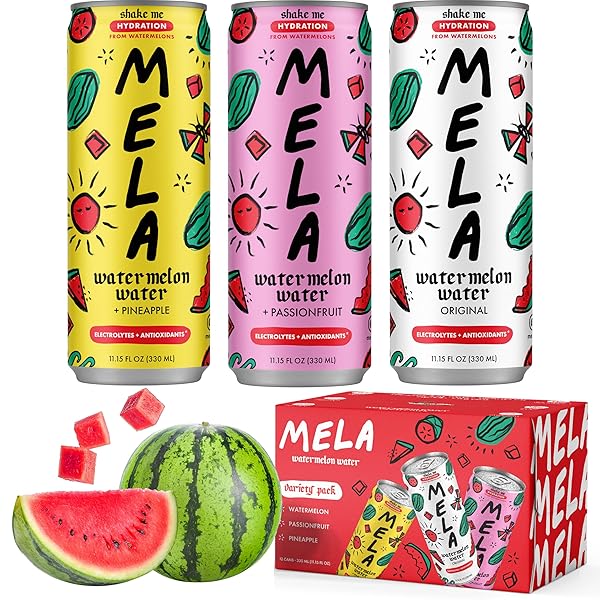 MELA WATERMELON WATER – WATERMELON JUICE, 100 PERCENT...