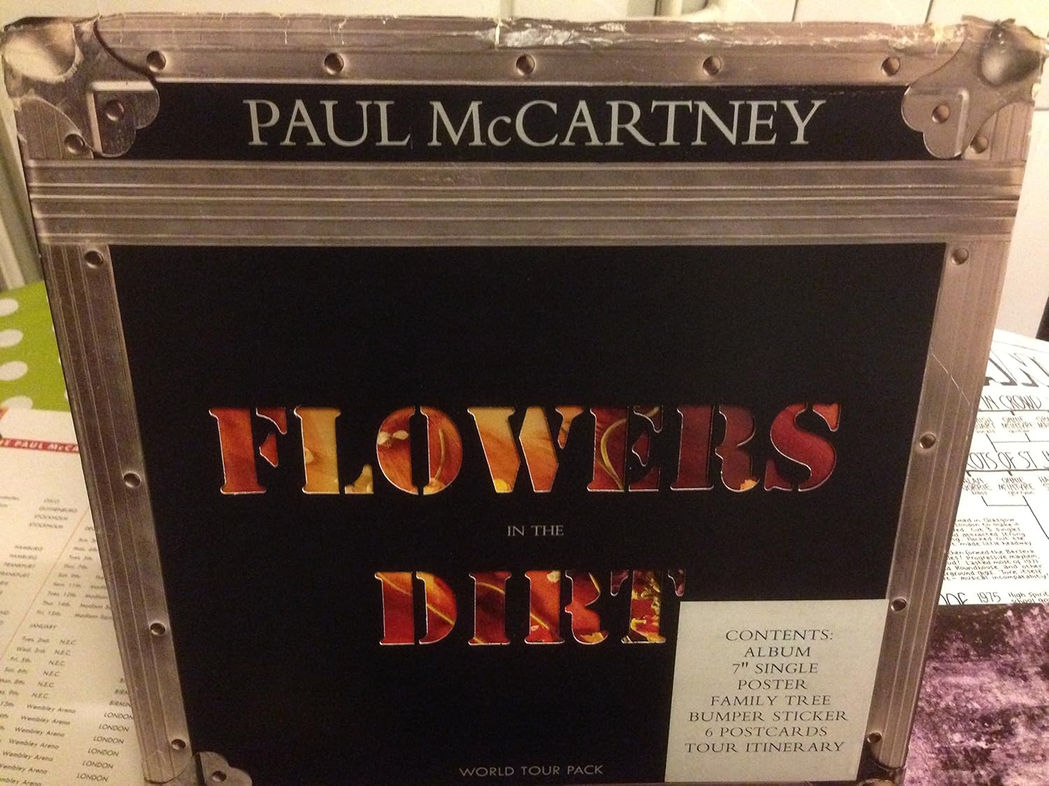 Paul McCartney Flowers in the dirt box 1989 Limited N° 03500 world