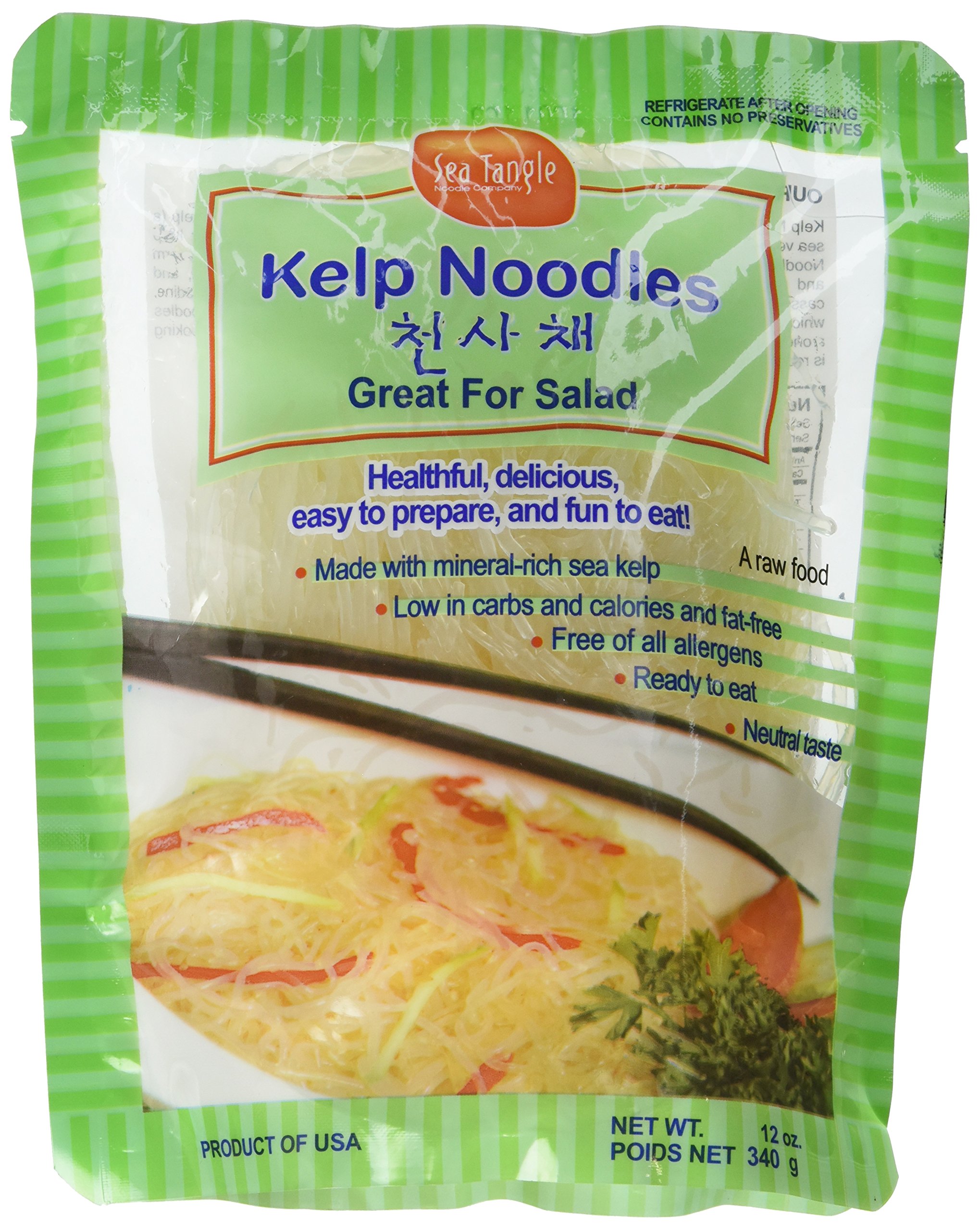 Raw Kelp Noodles12 ozs. Buy Online in United Arab Emirates at