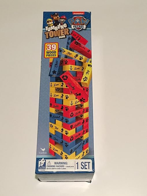 paw patrol jumbling tower