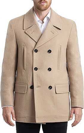 pea coat tan