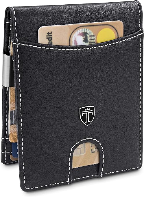 PORTAFOGLIO UOMO SLIM Ecopelle Con Clip Per Banconote Porta Carte Portamonete EUR 15,99 - IT - Foto 8