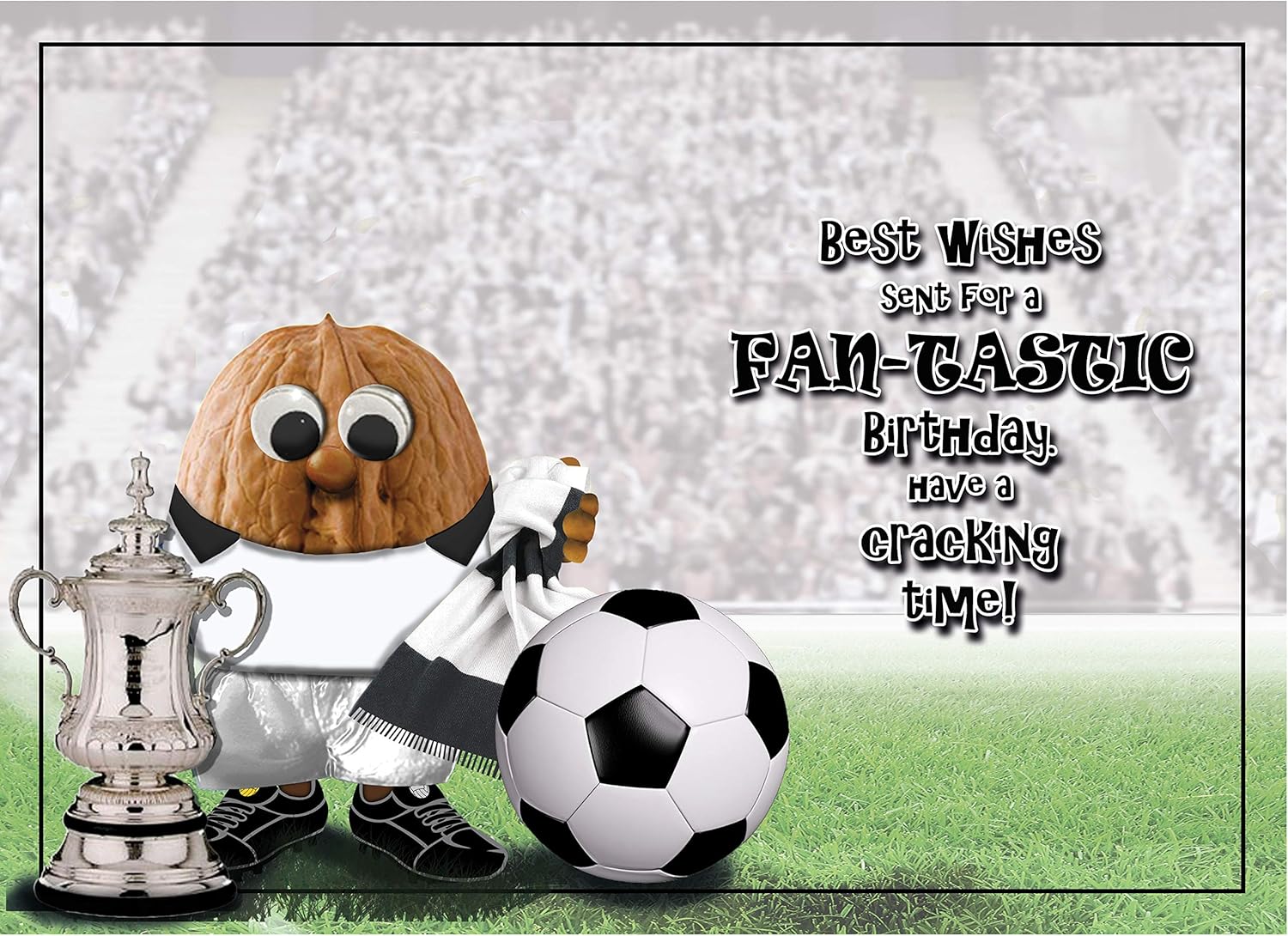 Swansea Birthday Card For Son Football Nut - PERSONALISED Option with NAME and/or AGE - POSTED SAME DAY - FULL COLOUR INSIDE - Image 3