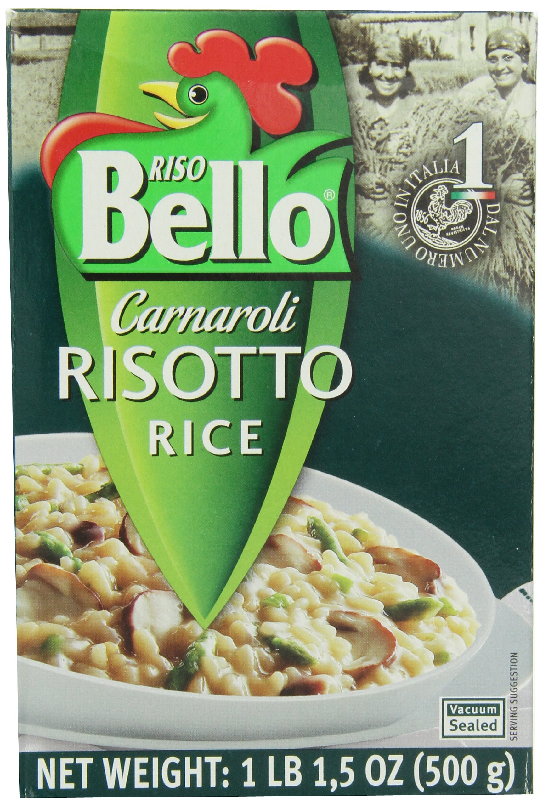 Riso Bello Vialone Nano Risotto Rice, 1 pound 1.5 oz Boxes