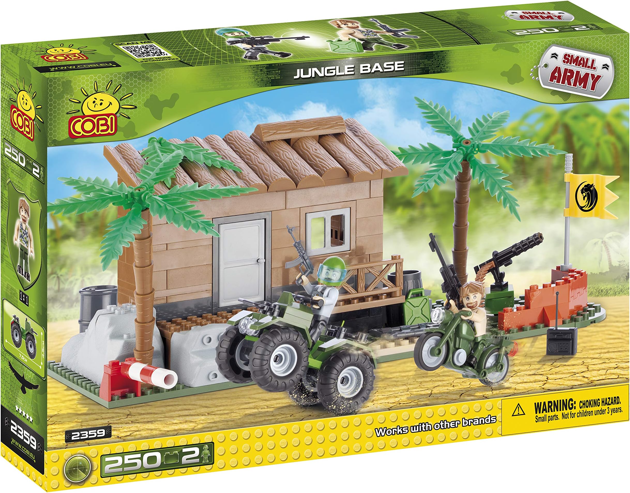 COBI Small Army Jungle Base