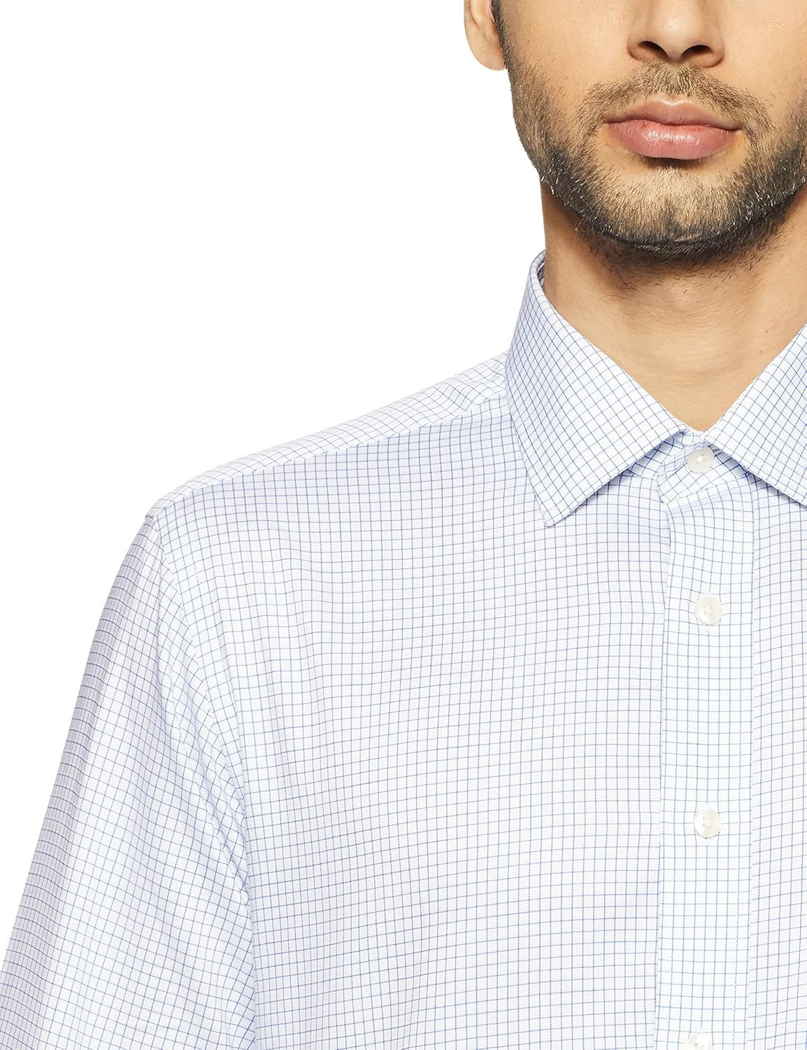 arrow men's plain regular fit formal shirt