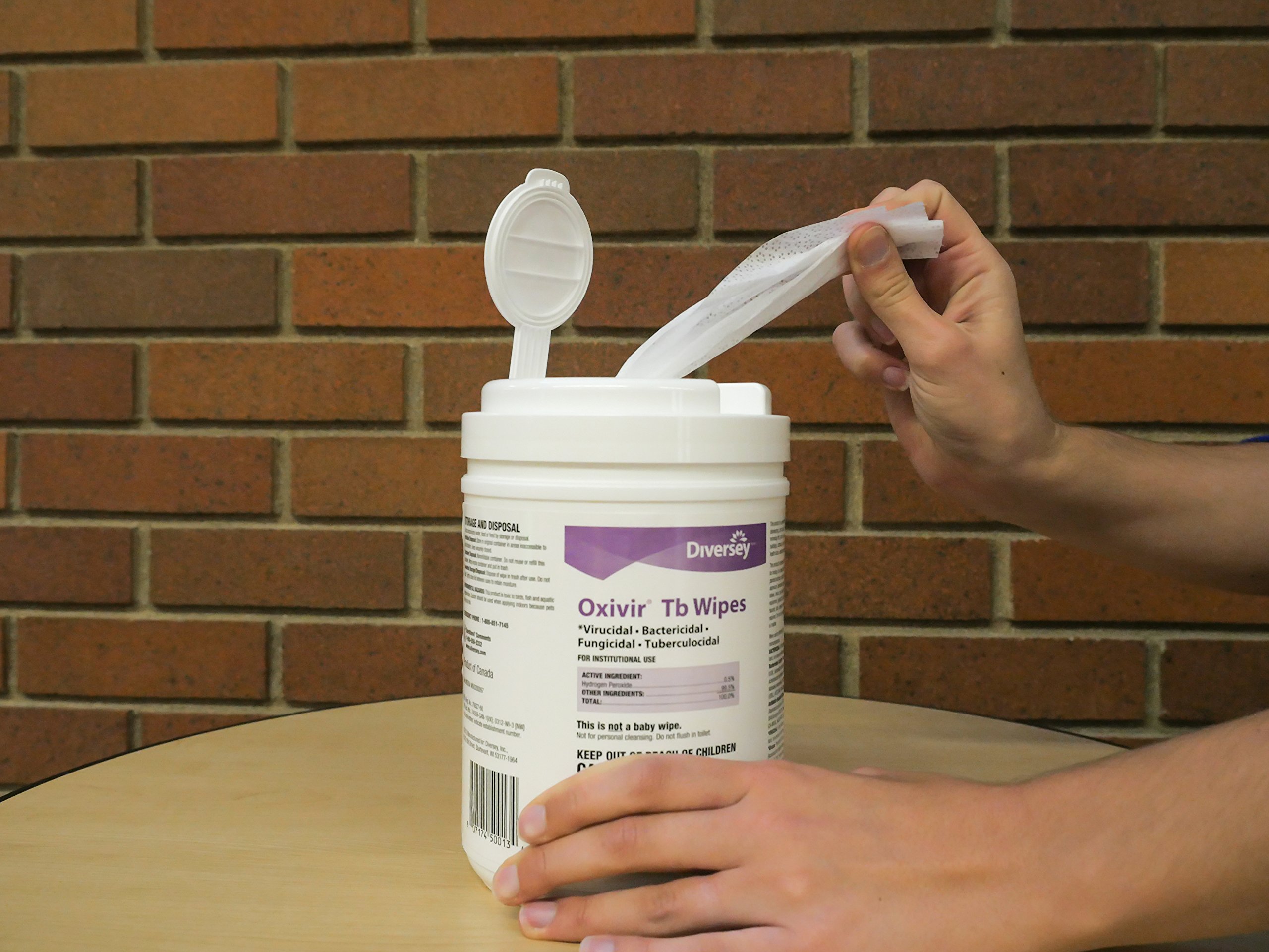 Galleon Diversey Oxivir Tb Disinfecting Wipes Value Pack, 6"x 7" Wipe