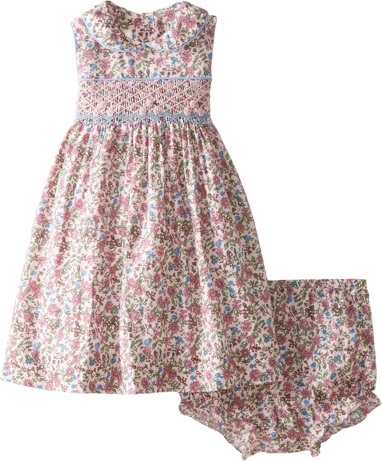 laura ashley smocked dress