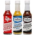 Adoboloco Hot Sauce OG Pack (3-Pack) 5oz Spicy Hamajang, Jalapeno, Pineapple Extremely Tasty Fiery Chili Pepper Sauce Bundle